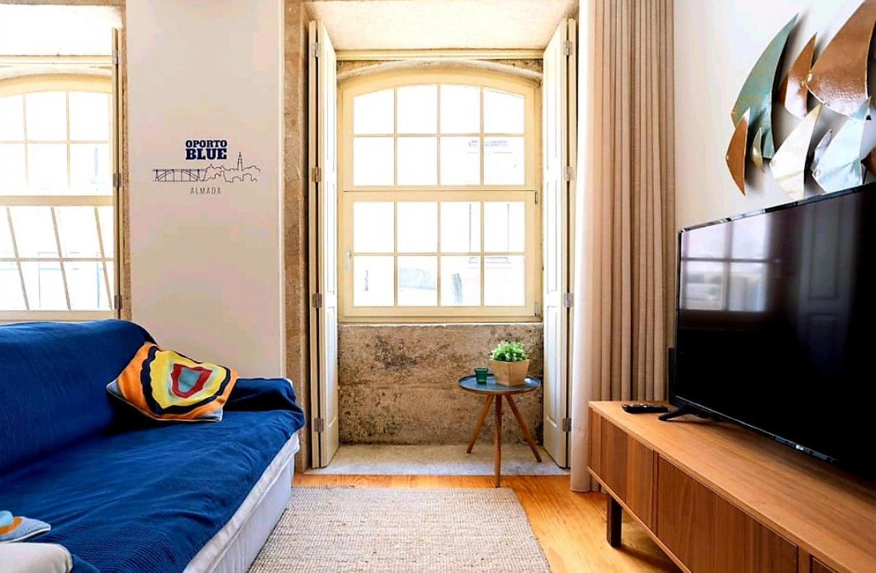 Ferienwohnung Oporto Blue Almada Exterior foto